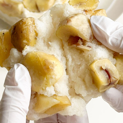 30년 전통 울산떡집 수제 쑥 알밤찰떡 800g 우유 알밤설기 800g