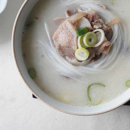 밥먹자 국밥집 100% 한우 사골 곰탕 (한우머릿고기 포함) 600g x 3팩