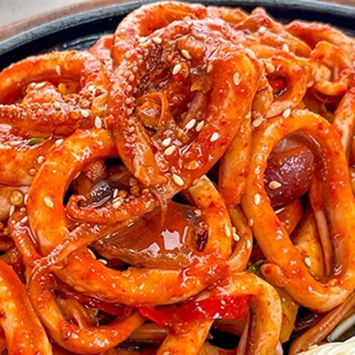 [맛있는집밥] 주문당일 생산 매콤달달 오징어볶음 밀키트 600g